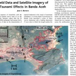J.C. Borrero, 2005, Field Data and Satellite Imagery of Tsunami Effects in Banda Aceh, Science