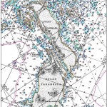 Example nautical chart used to create bathymetry grid