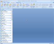 Screenshot of NED main database